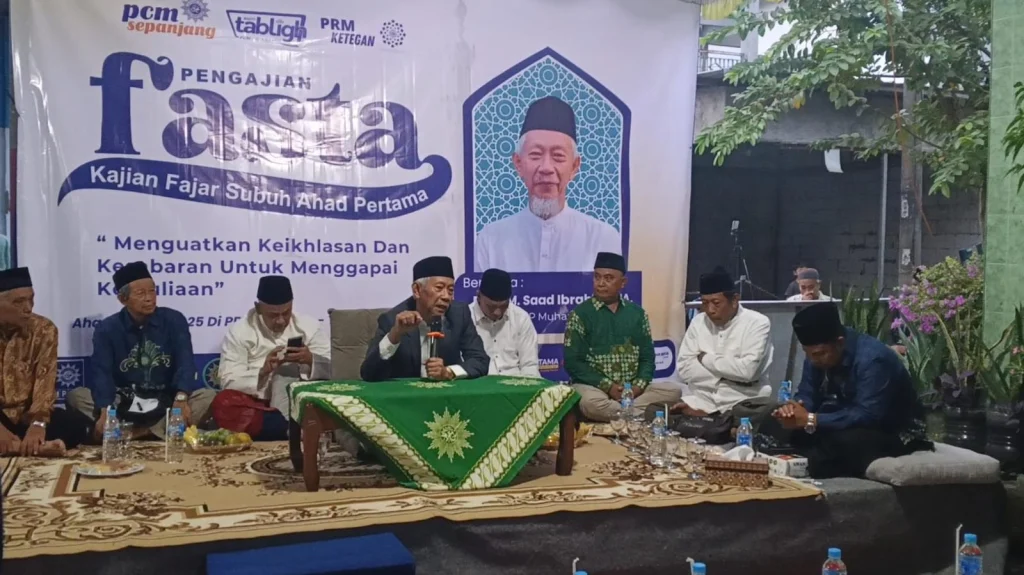 Kiai Saad Ibrahim: Rahmat Allah Melimpah, Jangan Sampai Berputus Asa