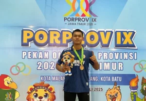 Mewakili Kabupaten Sidoarjo, Atlet Pencak Silat Smamita Persembahkan Medali Perunggu di Porprov IX Jatim 2025