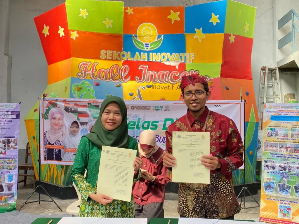 Bangun Global Friendship, Sekolah Inovatif Jagir Jalin Kerja Sama dengan LKI UM Surabaya