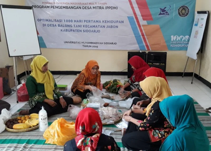 Cegah Stunting, Dosen Umsida Sosialisasi 1000 Hari Pertama Kehidupan