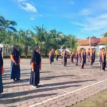 Matsamuluh Mulai KBM Semester Genap dengan Sosialisasi Senam Anak Indonesia Hebat