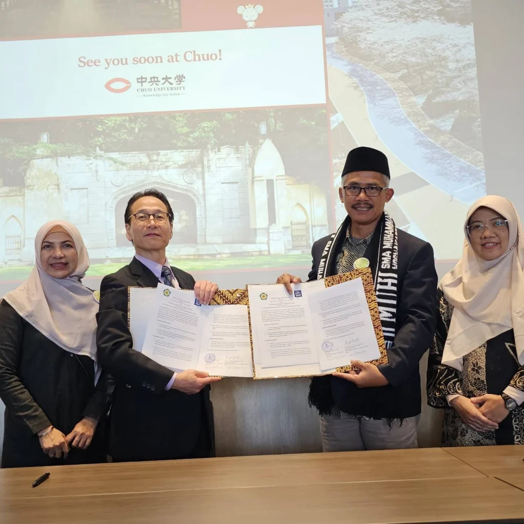 SMA Muhi Yogyakarta Teken MoU dengan Jepang untuk Program SMILE Project