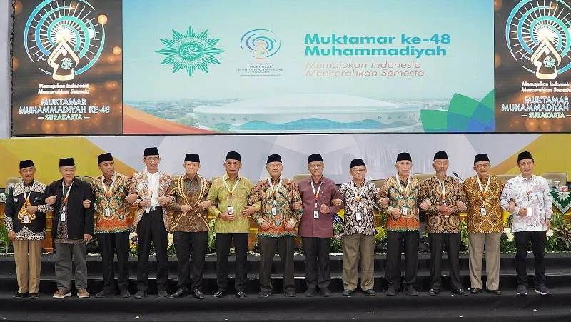 Susunan Lengkap Pimpinan Pusat Muhammadiyah Diumumkan, Ini Orangnya