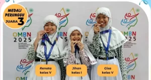 SD Muhammadiyah Tabanan Sabet Dua Medali di Ajang OMBN 2025