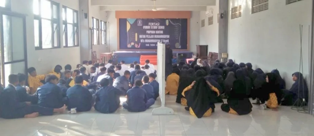 MTs Muhammadiyah 17 Kranji Adakan Fortasi, Ini Tujuannya
