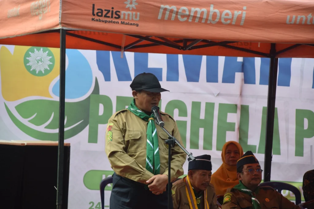 Kemah Besar HW Jatim, Wakil Ketua PWM Jatim Tekankan Lima Pilar Kekuatan Muhammadiyah