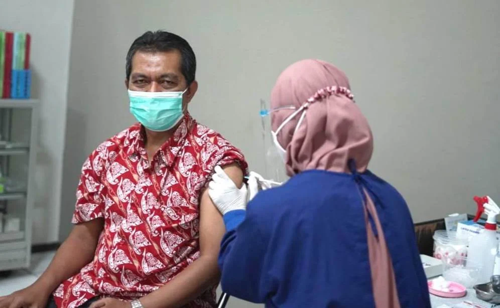 Gandeng Dinkes, UMM Vaksin Dosen-Karyawan