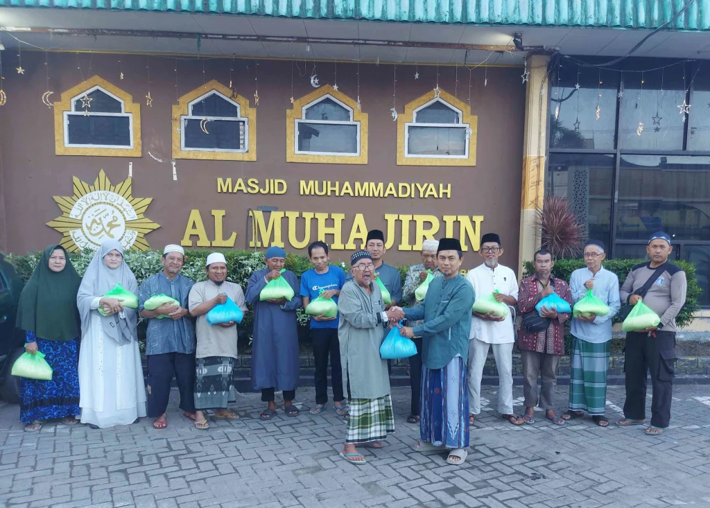 Masjid Muhammadiyah Al-Muhajirin Banjarmasin Kembali Bagikan Beras Gratis