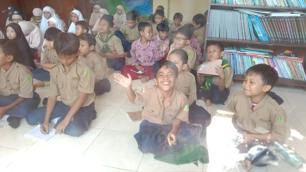 Qobilah Hizbul Wathan SD Muhammadiyah Kota Blitar Mengikuti Ujian Simpul Tali