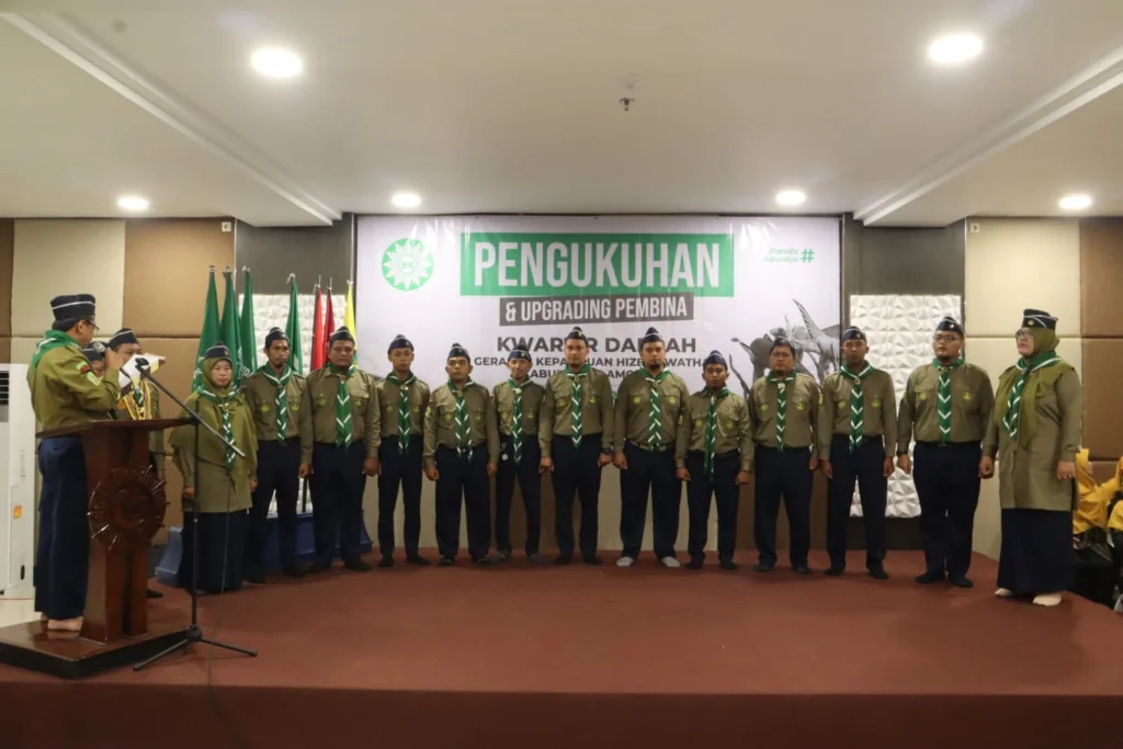 Kwarda Hizbul Wathan Lamongan Periode 2023-2028 Resmi Dilantik