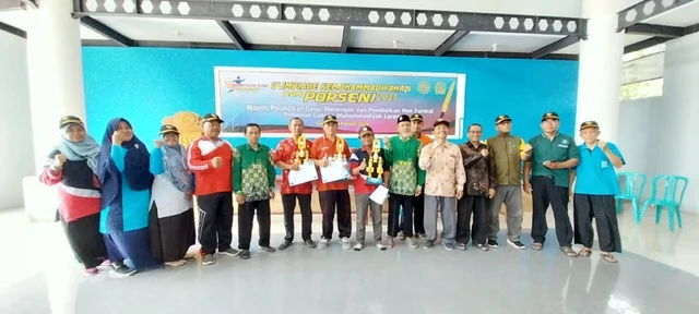 Inilah Rekap Juara Olimpiade Kemuhammadiyahan dan Porseni 2025 PCM Laren