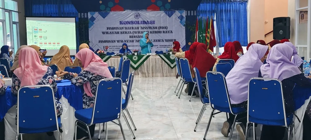Konsolidasi PDA Wilker Kediri Raya Bersama PWA Jatim: Penguatan Organisasi dan Program Aisyiyah di Kediri