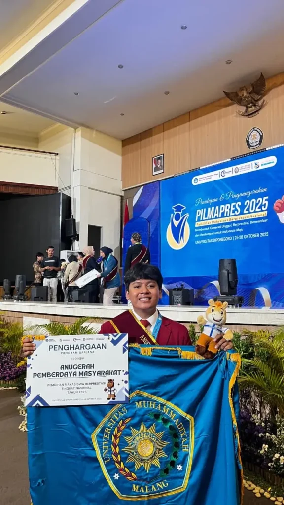Lakukan Pengabdian Berbasis Riset, Mahasiswa UMM Raih Penghargaan Pilmapres Nasional