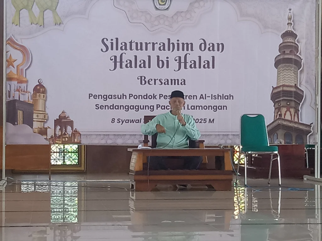 Begini Suasana Halal Bihalal Ponpes Al-Ishlah Sendangagung