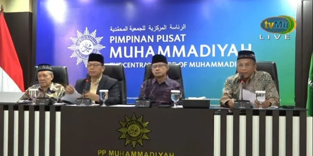 Pesan Ramadan Pimpinan Pusat Muhammadiyah di Konferensi Pers Penetapan Hasil Hisab