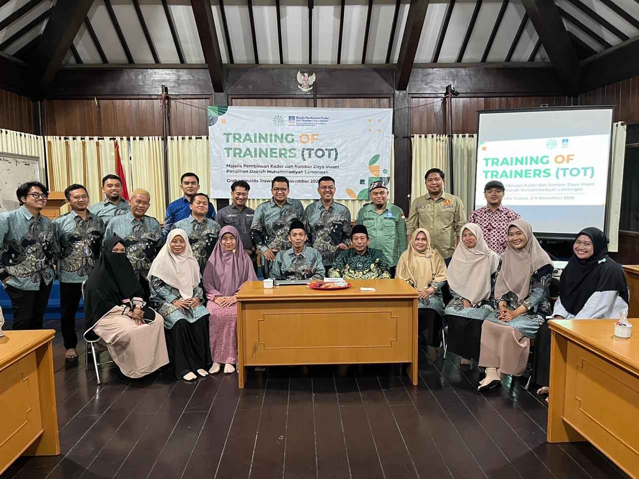 TOT MPKSDI PDM Lamongan Resmi Ditutup, Wakil Ketua PDM Lamongan Dorong Terwujudnya Budaya Perkaderan 2026