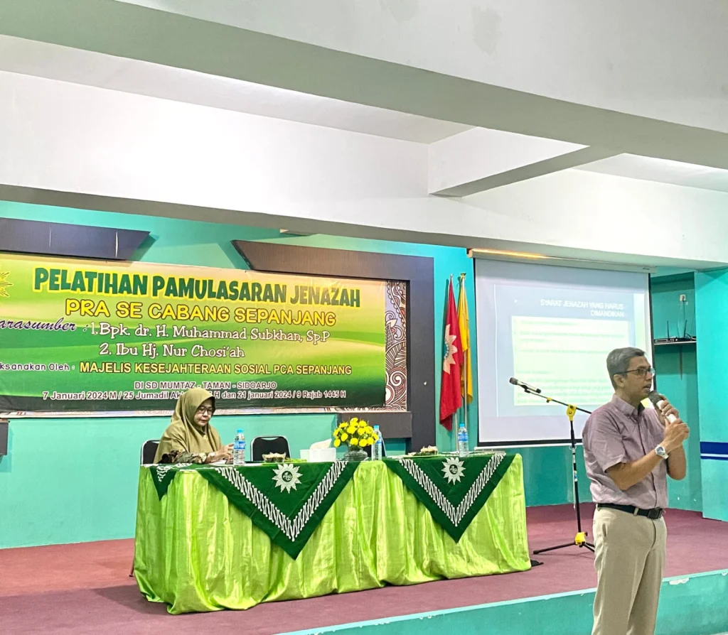 Modin dan Calon Modin Aisyiyah Ikuti Pelatihan Pemulasaran Jenazah