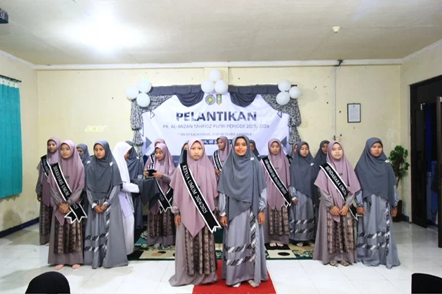 Pelantikan PR IPM Al Mizan Tahfidz Putri 2025/2026: Menggelorakan Semangat Kepemimpinan dan Kebersamaan