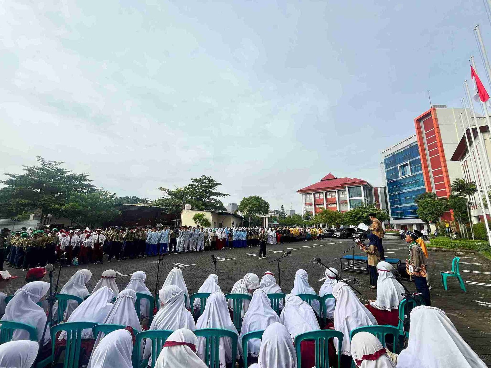 Upacara Milad ke-113 Muhammadiyah PCM Mulyorejo: Meneguhkan Penguatan di Akar Rumput