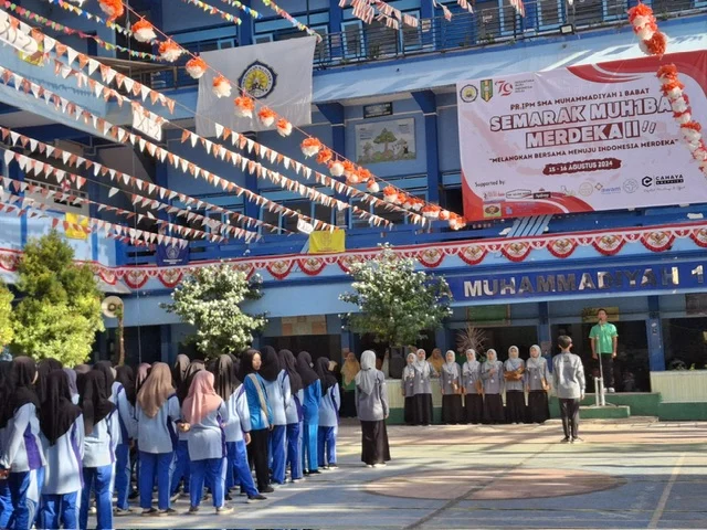 SMA Muh1ba Gelar Semuka II untuk Meriahkan HUT Ke-79 RI