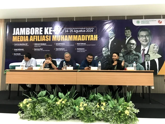 Pemred PWMU.CO Sharing Praktik Baik Pengelolaan Media Muhammadiyah