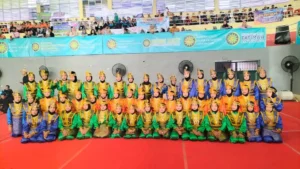 50 Penari Mumtaz Tampilkan Tari Saman di Gelora Delta Sidoarjo