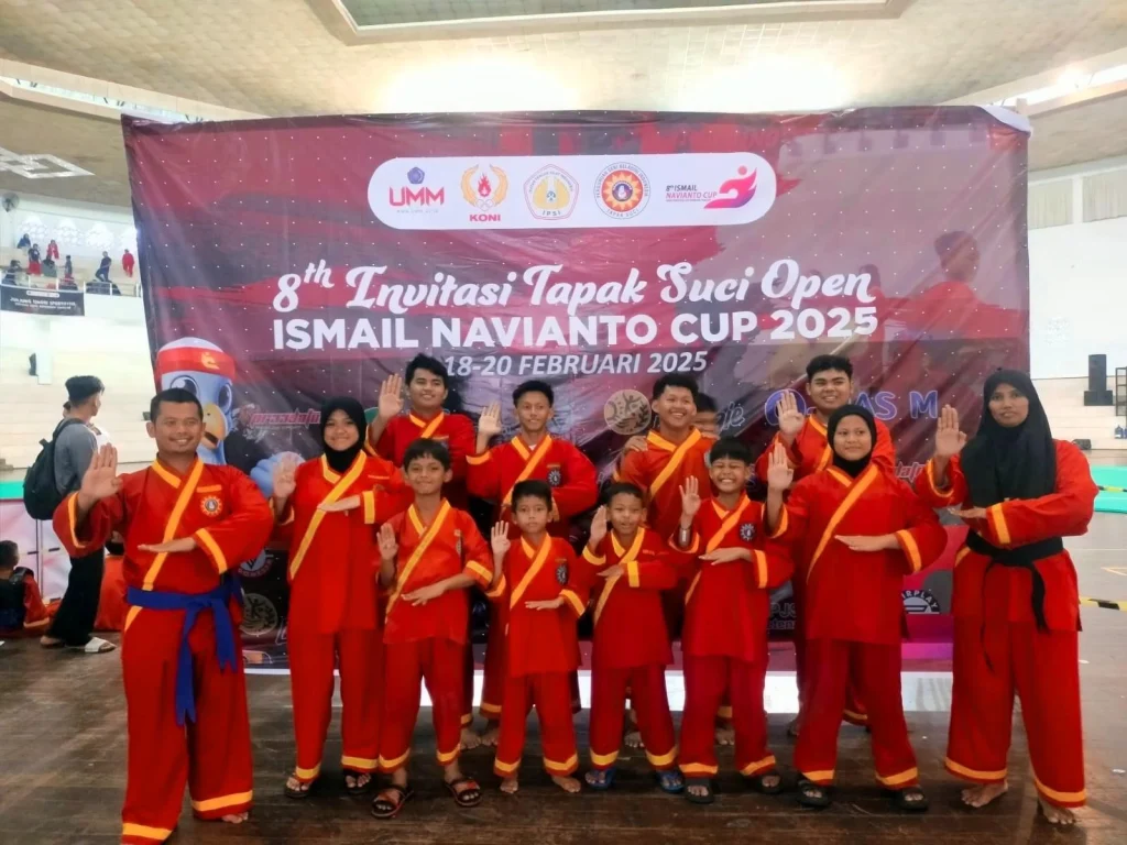 Atlet Tapak Suci SD Muhammadiyah Kota Blitar Berlaga di Ismail Navianto Cup 2025