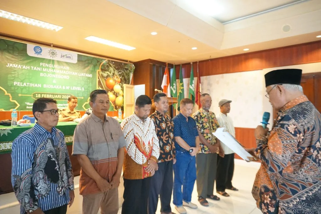 Jamaah Tani Muhammadiyah Bojonegoro Resmi Dibentuk, Siap Tingkatkan Produktivitas Pangan Nasional