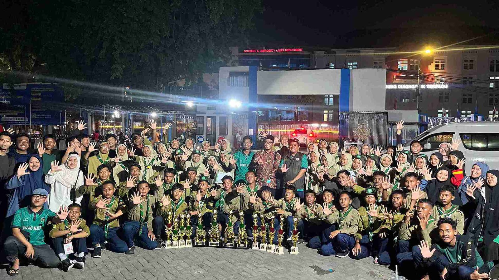 Ketua Kwarwil HW Jatim Sampaikan Selamat untuk Qobilah HW Al Mizan Lamongan: Borong Juara Umum LPB ME Confest 2025