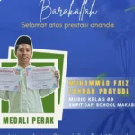 Siswa SMPIT Darul Fikri Makassar Raih Medali Perak di Olimpiade Sains Nasional 2024