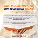Jelang Bulan Bahasa 2024, Penerbit Irfani Undang Penulis Terbitkan Buku tentang Masa Depan Indonesia