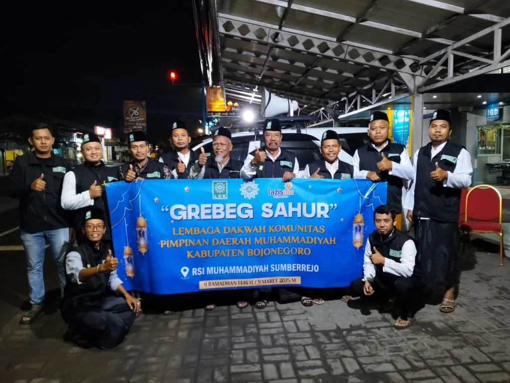Tingkatkan Ukhuwah Ramadhan, LDK Bojonegoro Gelar Grebeg Sahur di Empat Lokasi
