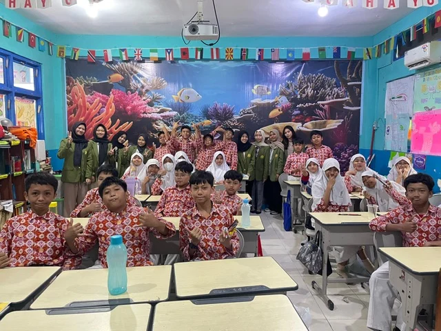 Mahasiswa UPN Veteran Sosialisasi Toleransi Umat Beragama di SDM Limas