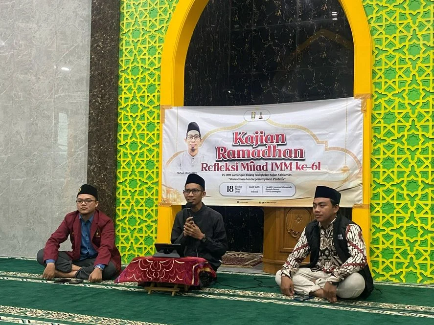 PC IMM Lamongan Gelar Kajian Ramadhan dan Refleksi Milad ke-61: Meneladani Kepemimpinan Profetik