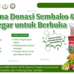 LKSA Nurul Husna Jember Luncurkan Program Sedekah Sembako dan Sayur untuk Buka Puasa Bergizi