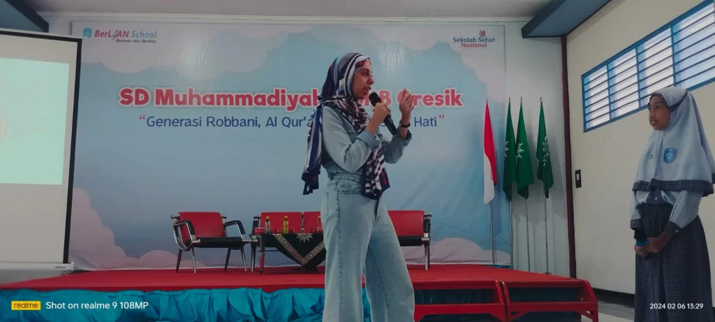 International Guest Star, Berlian School Hadirkan Volunter dari Mesir