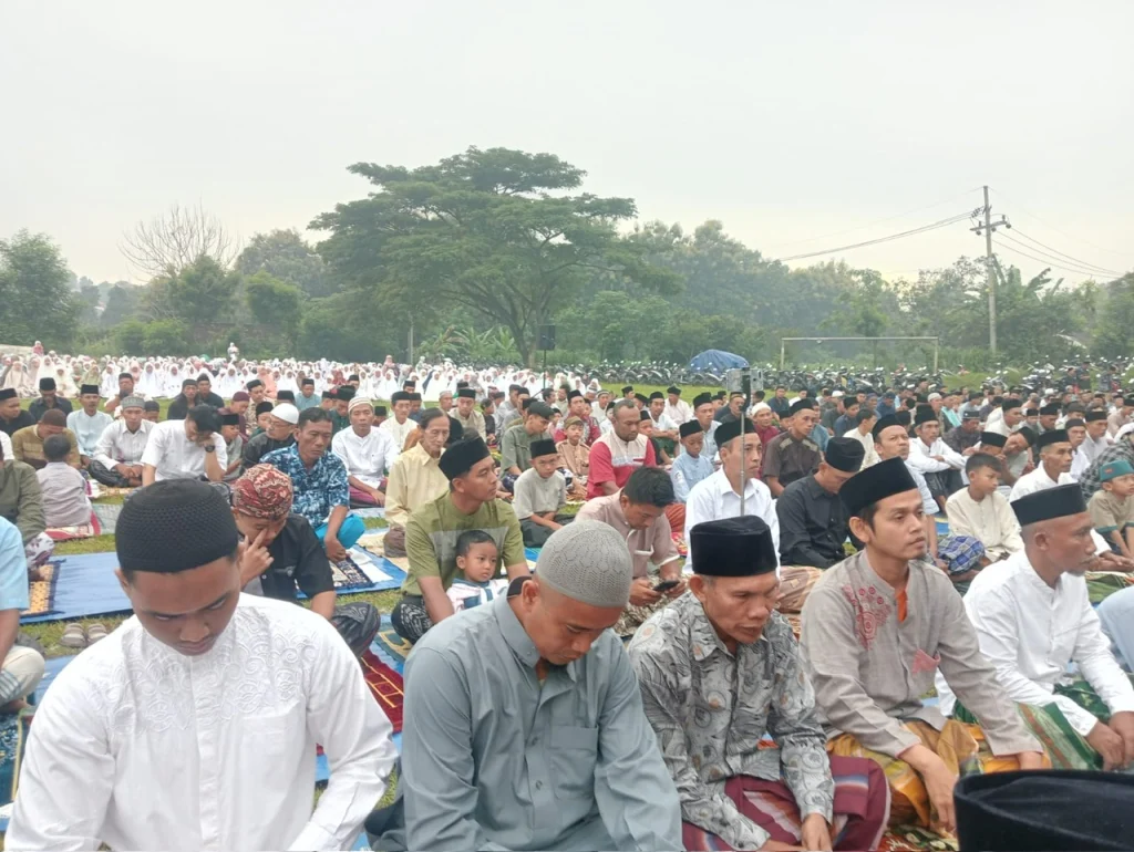 Gema Takbir di Kopen, Begini Suasana Shalat Idul Fitri 1446 H PRM Sendangagung