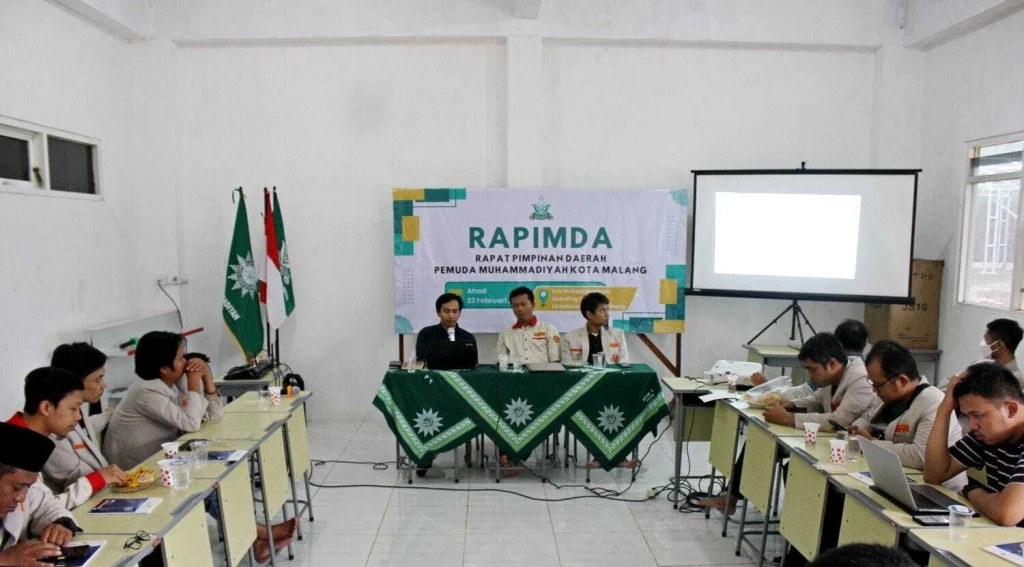 Rapimda Pemuda Muhammadiyah Kota Malang Dorong Penguatan Program Kerja 2025 Berlandaskan Nilai Islam Berkemajuan