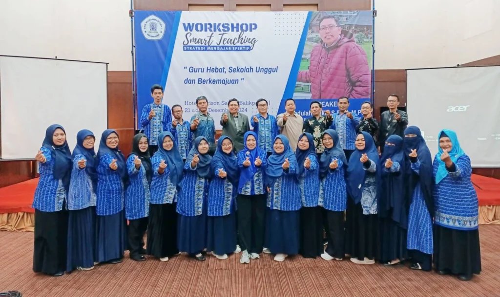 Menuju Sekolah Berkemajuan, SMK Muhammadiyah 1 Balikpapan Gelar Workshop Smart Teaching
