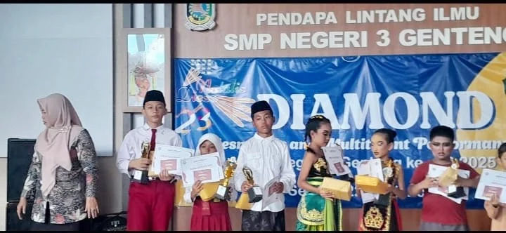 Siswa SD Mulan Jalen Raih Juara 1 Lomba Qiroah di Ajang Diamond SMPN 3 Genteng