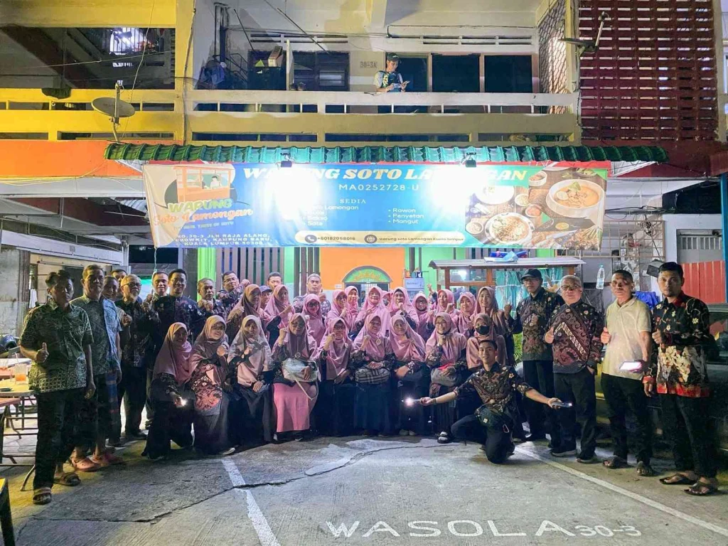 Wasola, Amal Usaha PCIM Malaysia Jadi Tempat Santap Malam Rombongan SD Musix