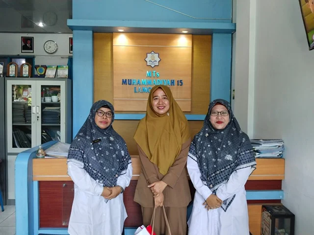 Majelis Dikdasmen PDM Lamongan Gelar Monev PSAS Gasal di MTs Muhammadiyah 15 Al Mizan Lamongan