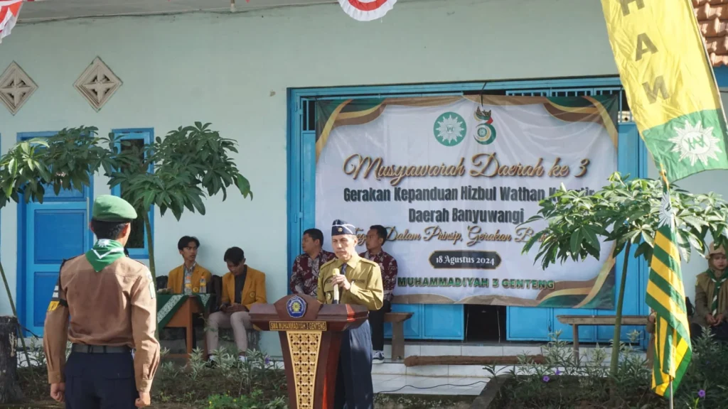 Amanat Ketua PDM Banyuwangi dalam Musyda Ke-3 Kwarda HW Banyuwangi