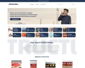 Mahasiswa UMM Bikin Structura, Platform Khusus Jual-Beli Bahan Bangunan