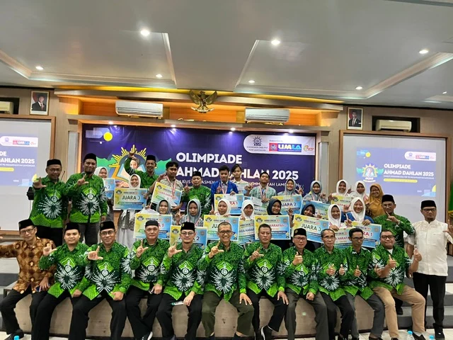 Inilah Daftar Juara Olimpiade Ahmad Dahlan 2025 Tingkat SLTA