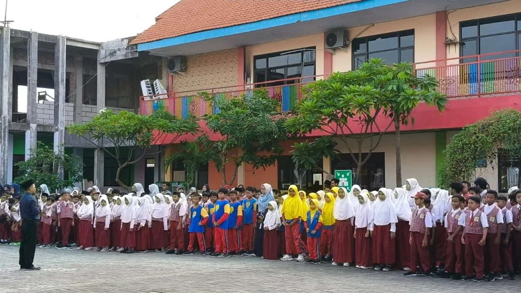 Apel Bersama di SD Muhammadiyah 2 Tulangan: Momen Motivasi dan Apresiasi Prestasi