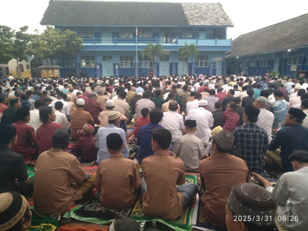 Sholat Idul Fitri 1446 H di PRM Kandangsemangkon Dipadati Ribuan Jamaah