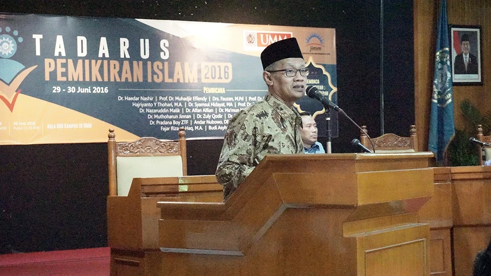 Haedar Nashir Apresiasi Gelaran Tadarus Pemikiran Islam