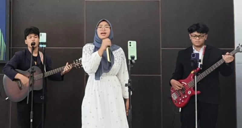 A2Z Band Smamsatu Buka Halalbihalal PDM Gresik