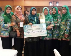 TK ABA 09 Sidayu Meraih Juara Lomba Sekolah Sehat Nasional